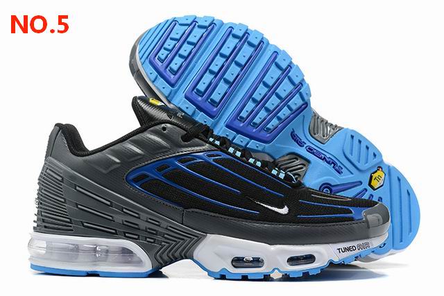 Nike Air Max Plus 3 Mens Shoes Black Grey Blue;